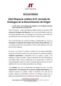 2018_02_15 Jornada Enólogos Utiel-Requena 0