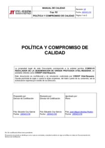 Cap.02 Rev.04 POLITICA Y COMPROMISO DE CALIDAD 28-04-16 0