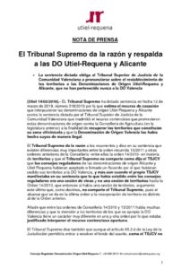 2019_03_14 Utiel-Requena Sentencia Tribunal Supremo 0