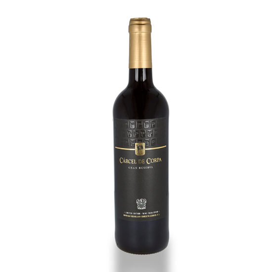 Botella de vino tinto Cárcel de Corpa Gran Reserva 2013