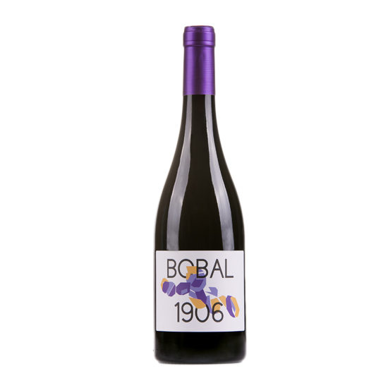 Botella de vino tinto Bobal 1906