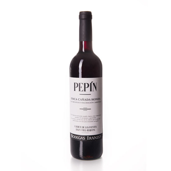 Botella de vino tinto Pepín