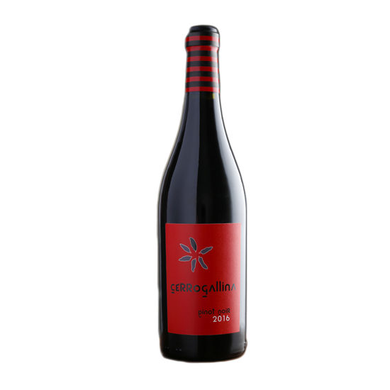 Botella de vino tinto Cerrogallina Pinot Noir