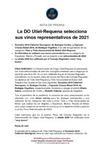 20210623 NdP Vinos seleccionados Utiel_Requena2021 0