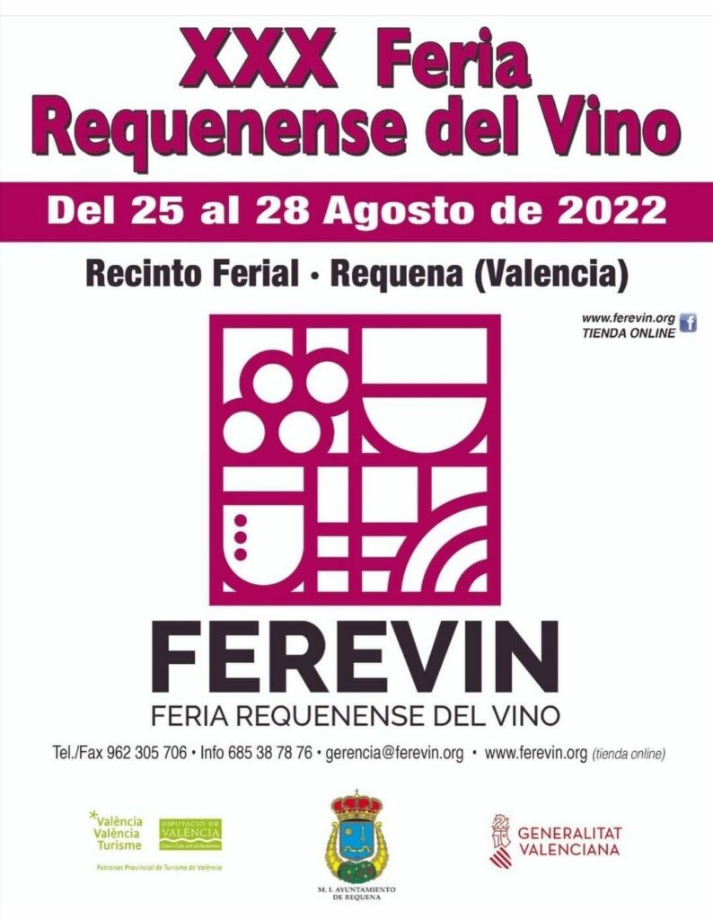 Vuelve FEREVIN, la Feria Requenense del Vino que este año celebra su 30ª edición 0