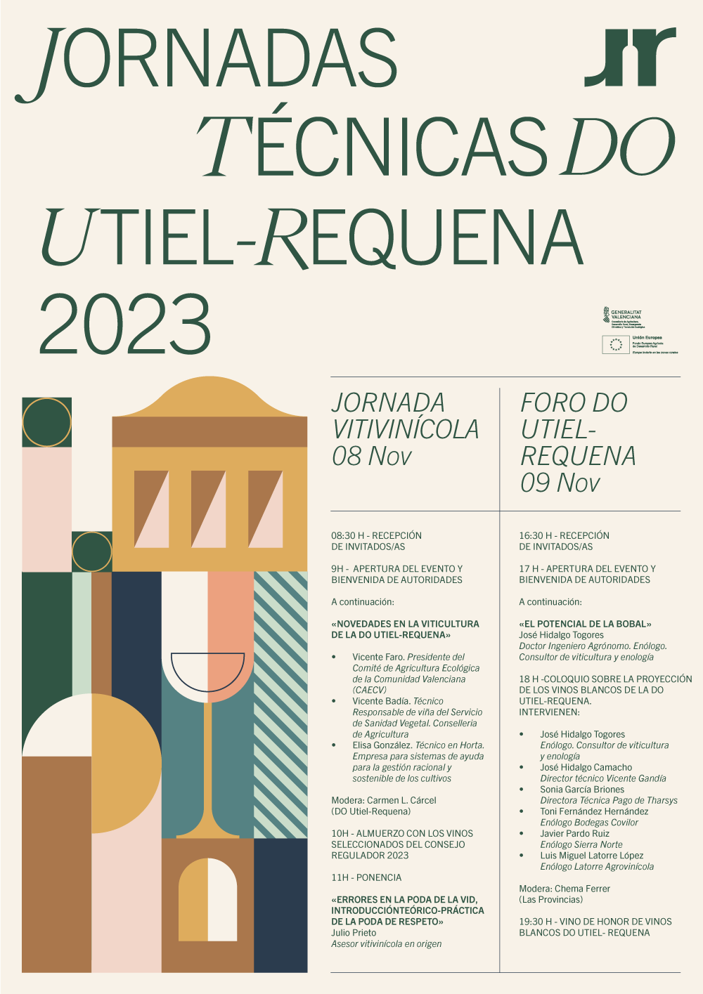 Programa Jornadas Técnicas DO Utiel Requena y Foro DO Utiel Requena 2023 0