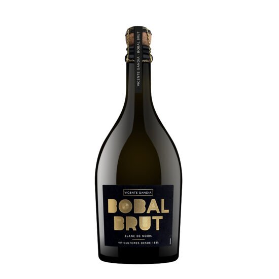Botella de vino tinto Bobal Brut