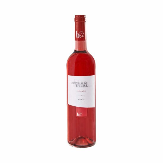 Botella de vino tinto Castillo de Utiel – Rosado