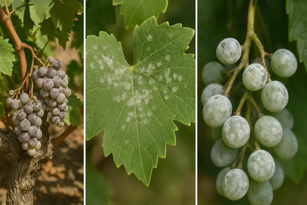 Cómo evitar el oídio en los viñedos de Utiel-Requena: guía práctica por fenología y clima interior