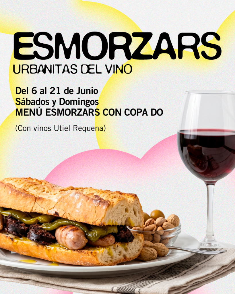 La DO Utiel-Requena incorpora el esmorzaret a URbanitas del Vino como última novedad gastronómica