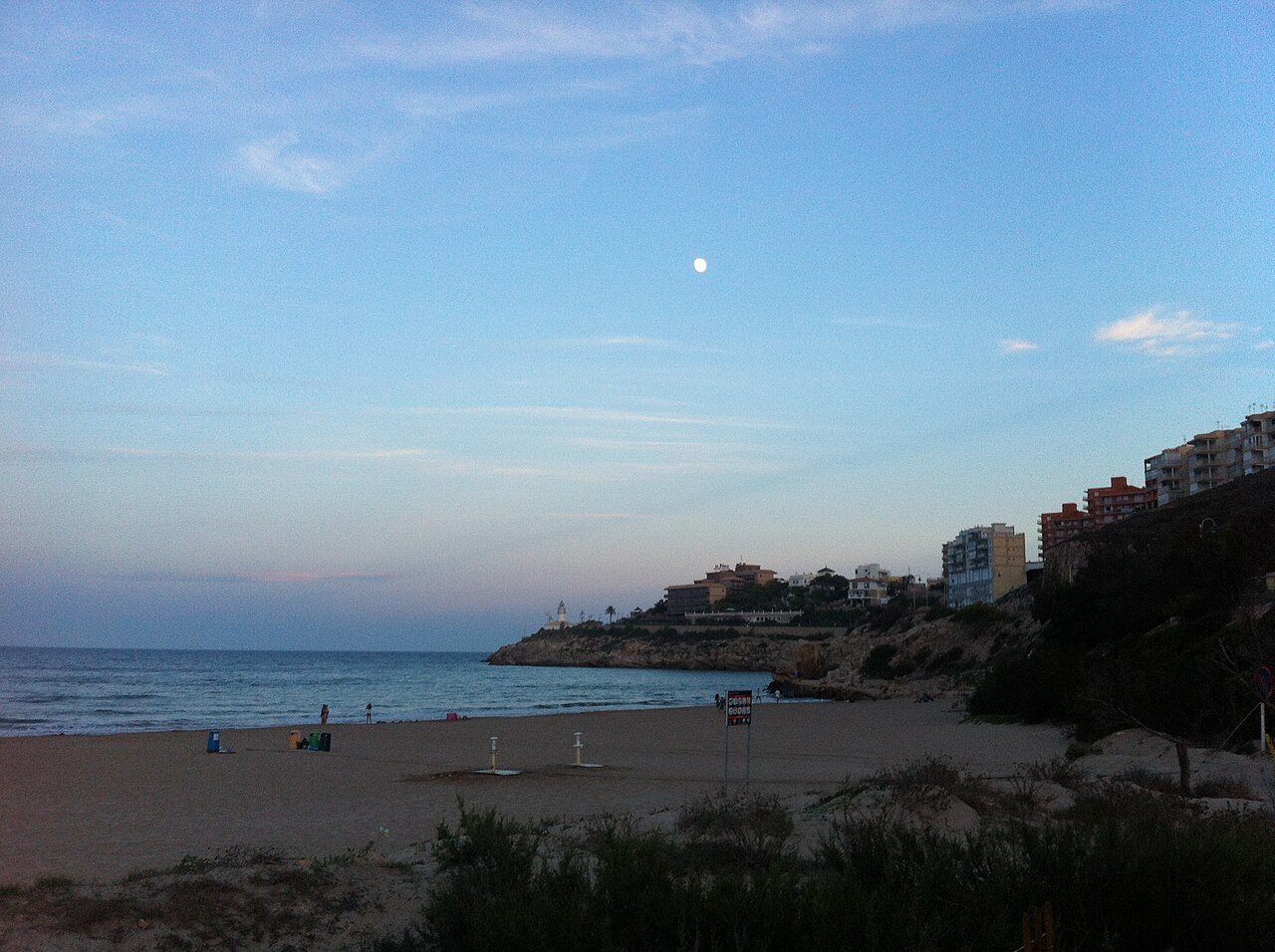 Faro de Cullera sobre el cabo