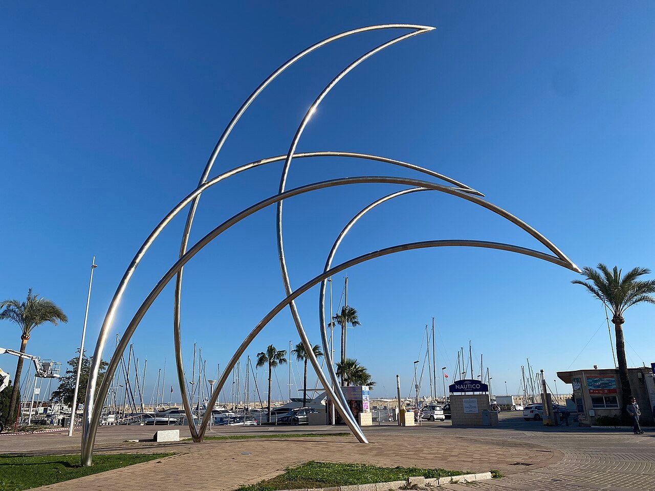 Playa de Gandía, arena fina y bandera azul