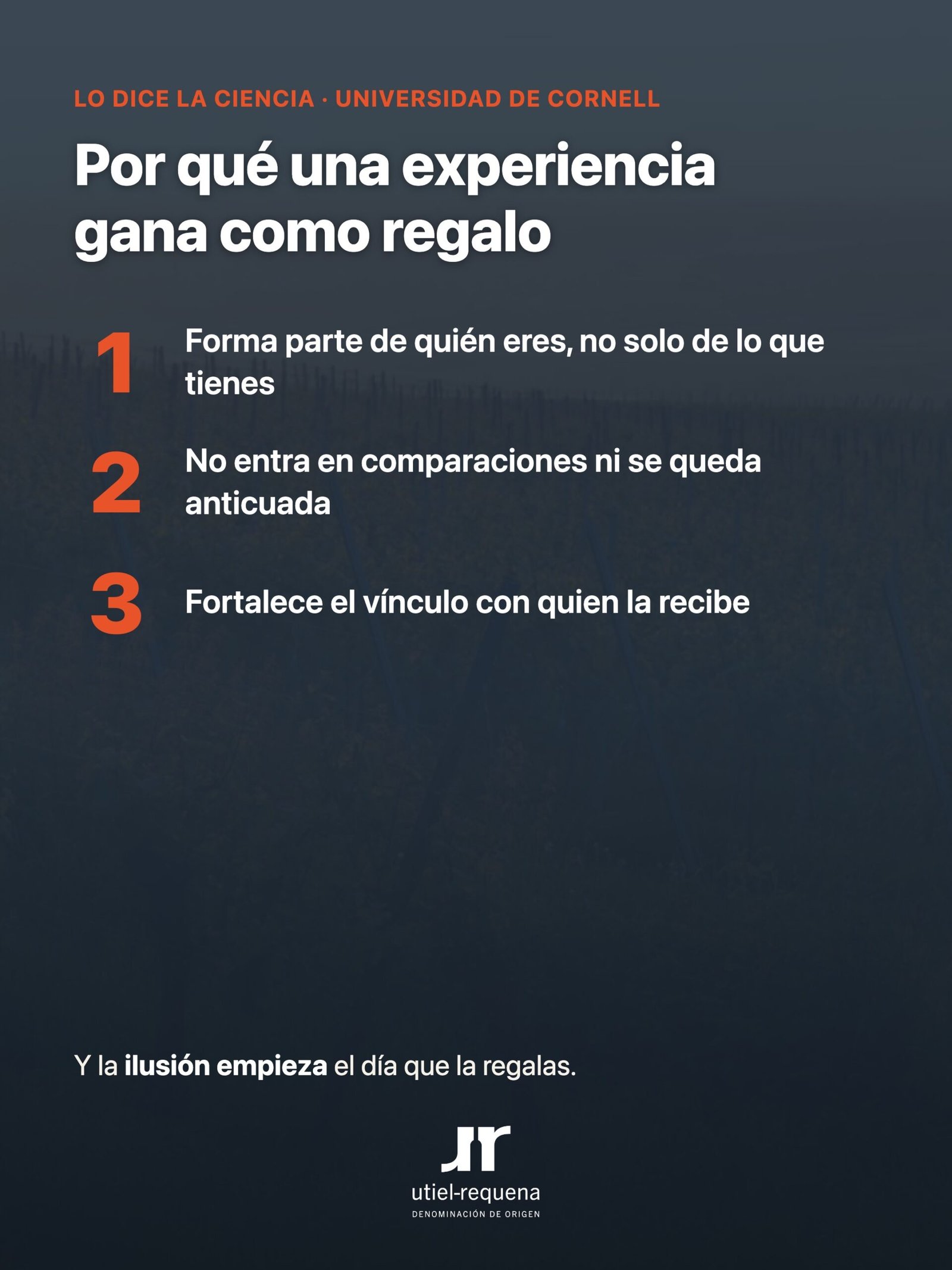 Tres razones por las que regalar una experiencia hace más feliz que regalar un objeto