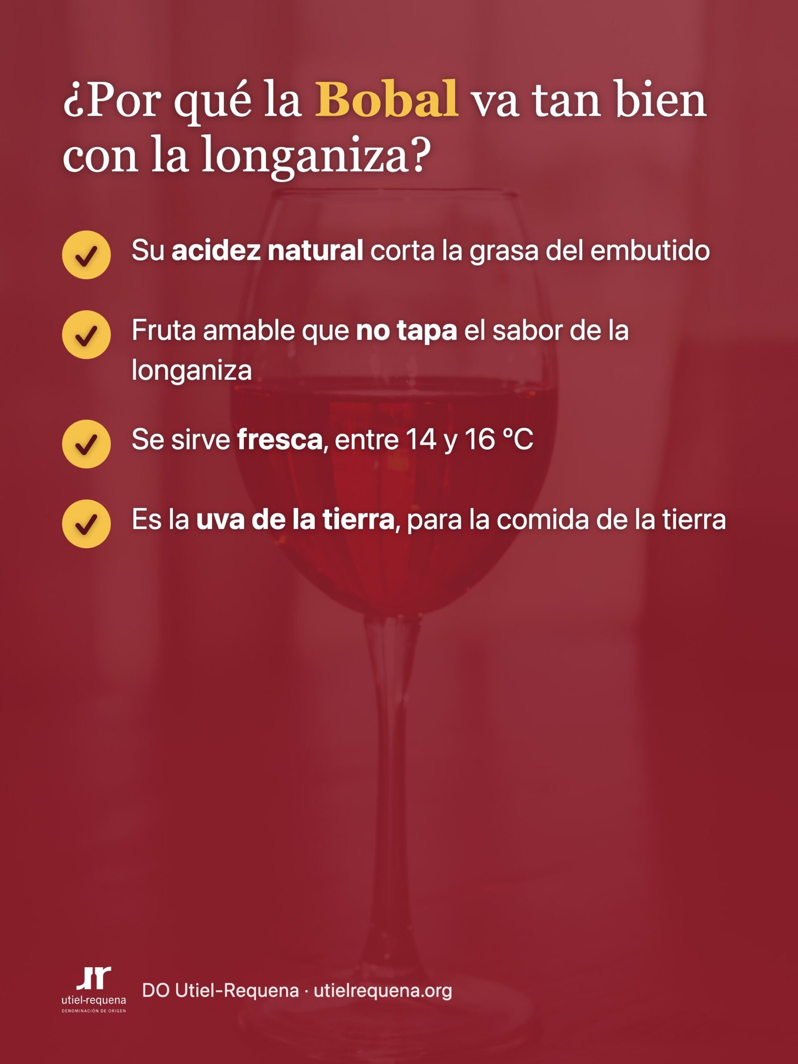 Por qué la Bobal marida con la longaniza y el embutido: acidez, fruta y temperatura