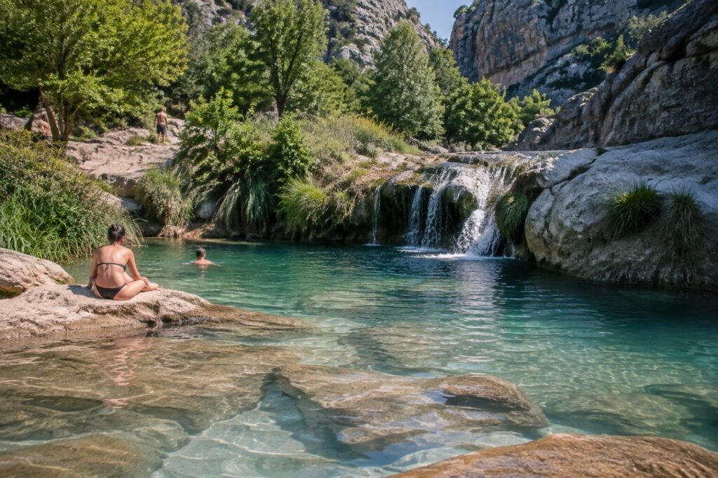 Piscinas naturales cerca de Valencia: las pozas del Cabriel
