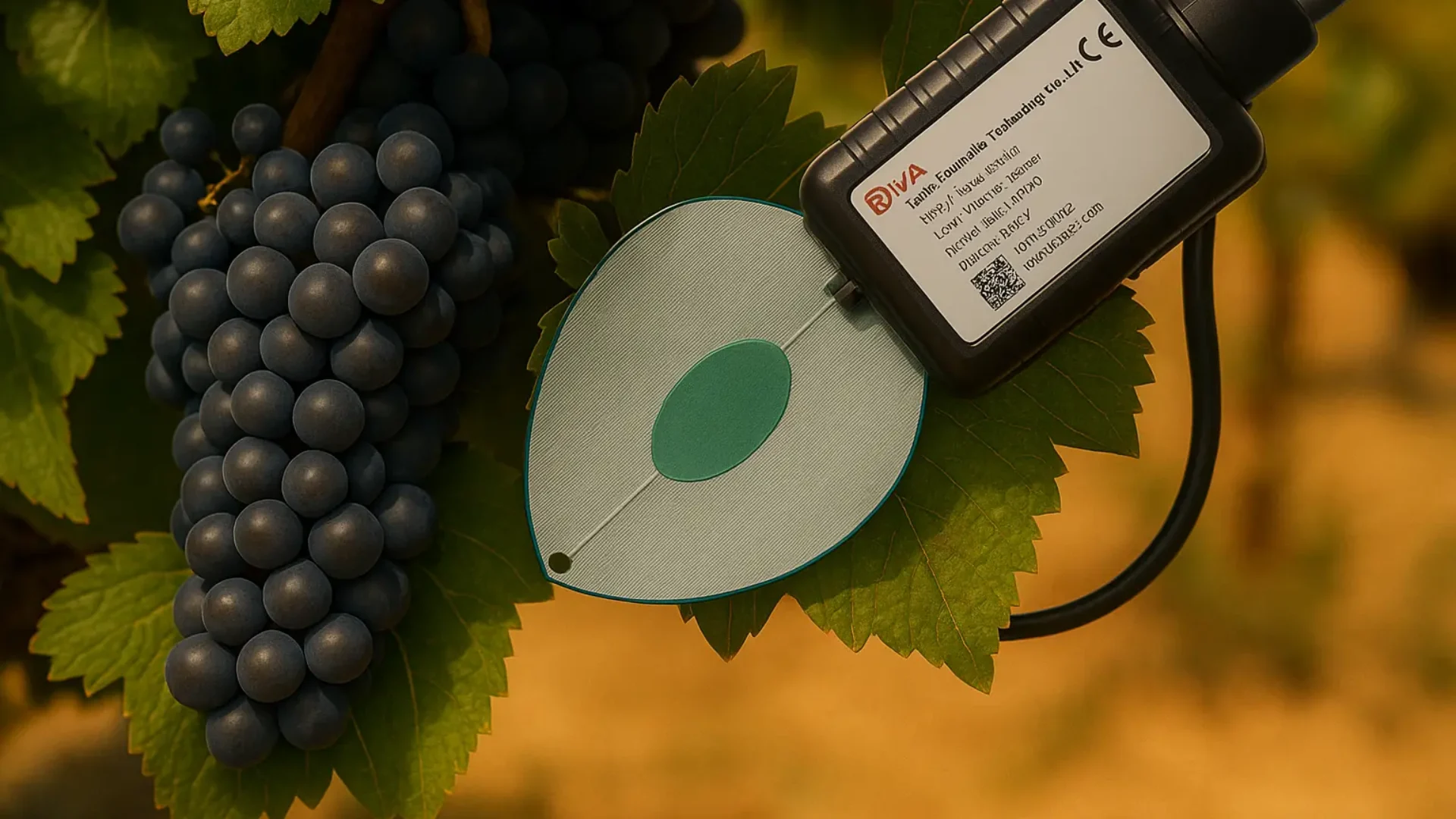 Medir la humectacion de la hoja