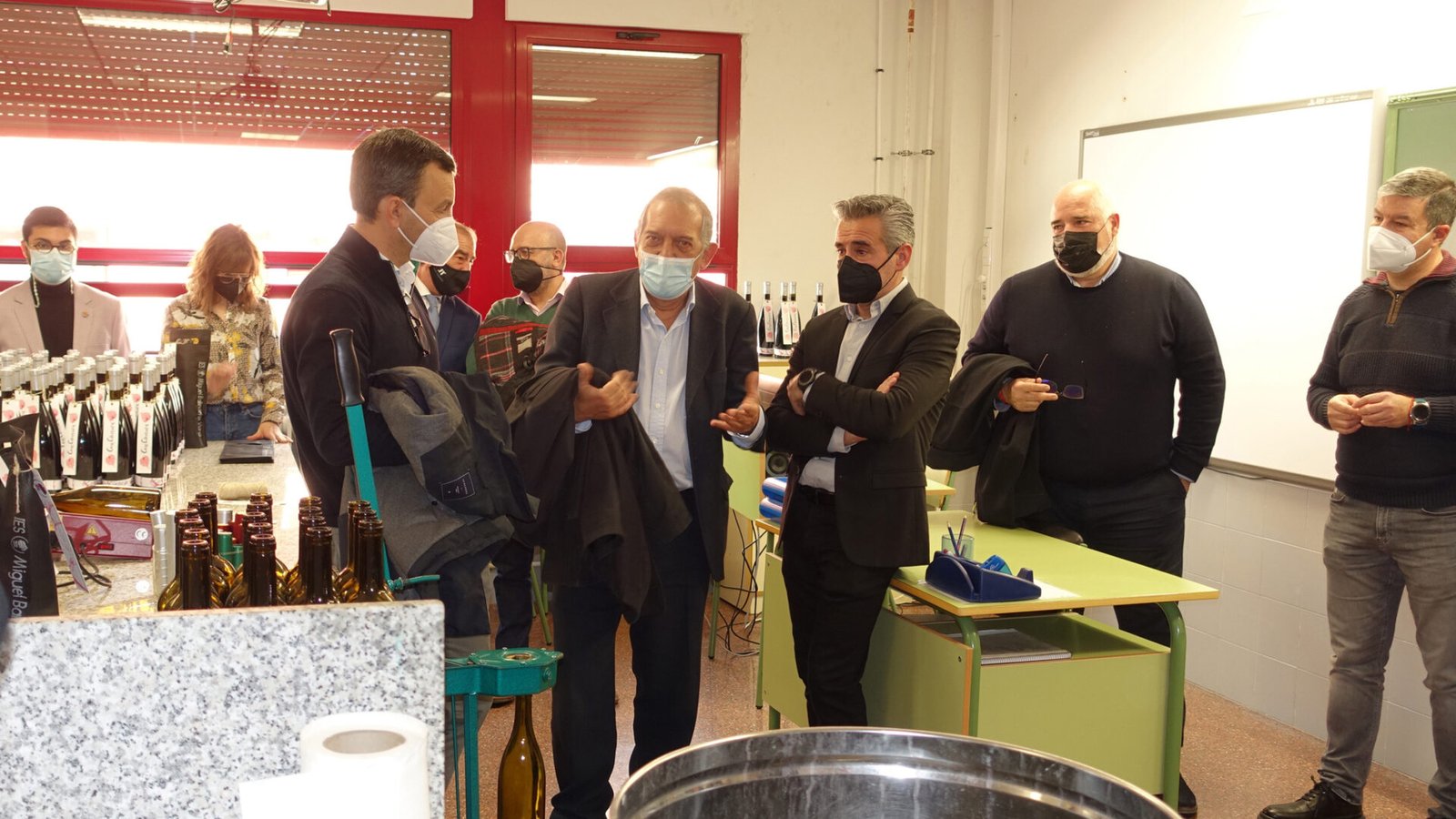 Visita sec aut Educación Utiel