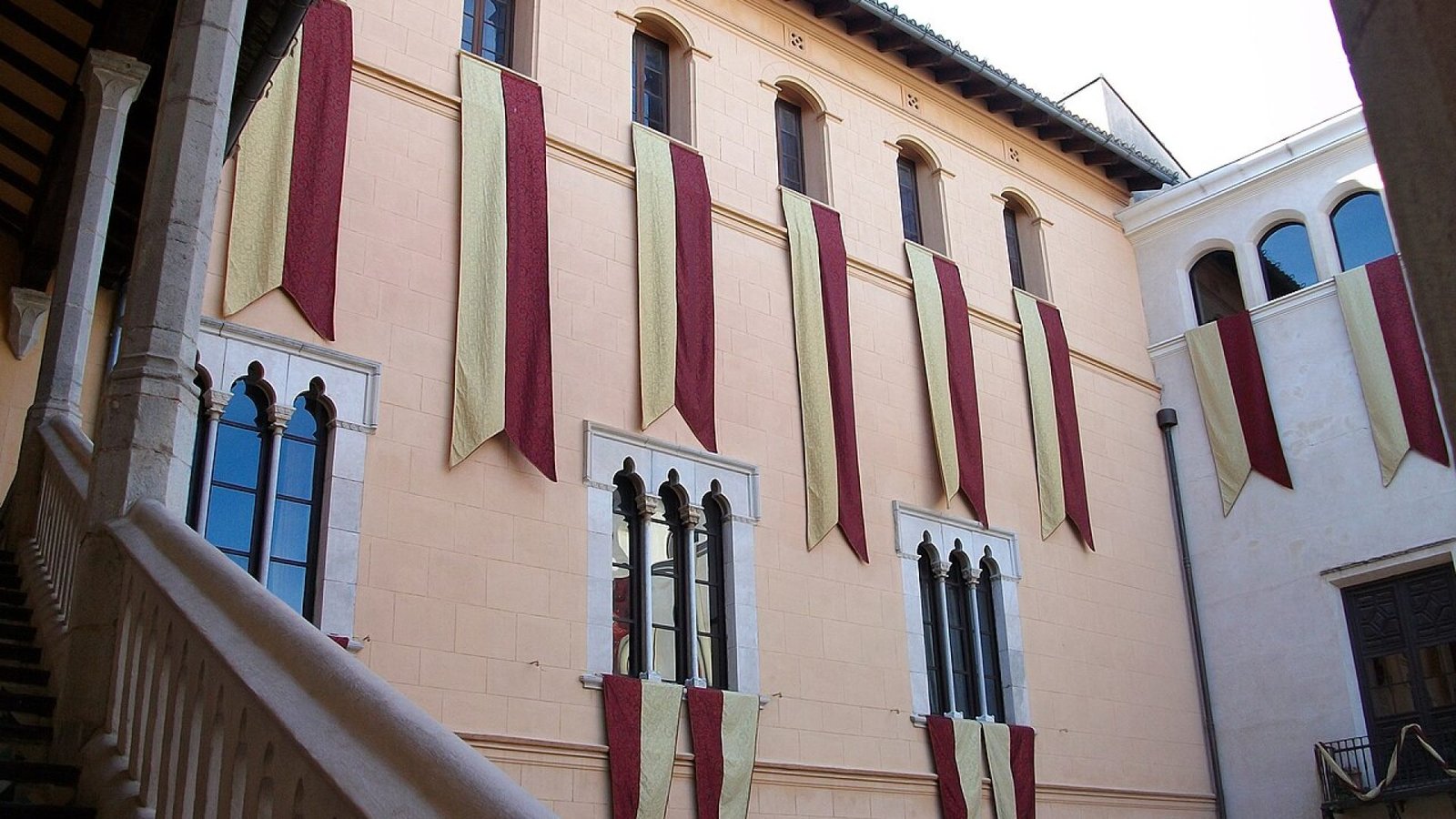 Fachada del Palacio Ducal de los Borja en Gandía