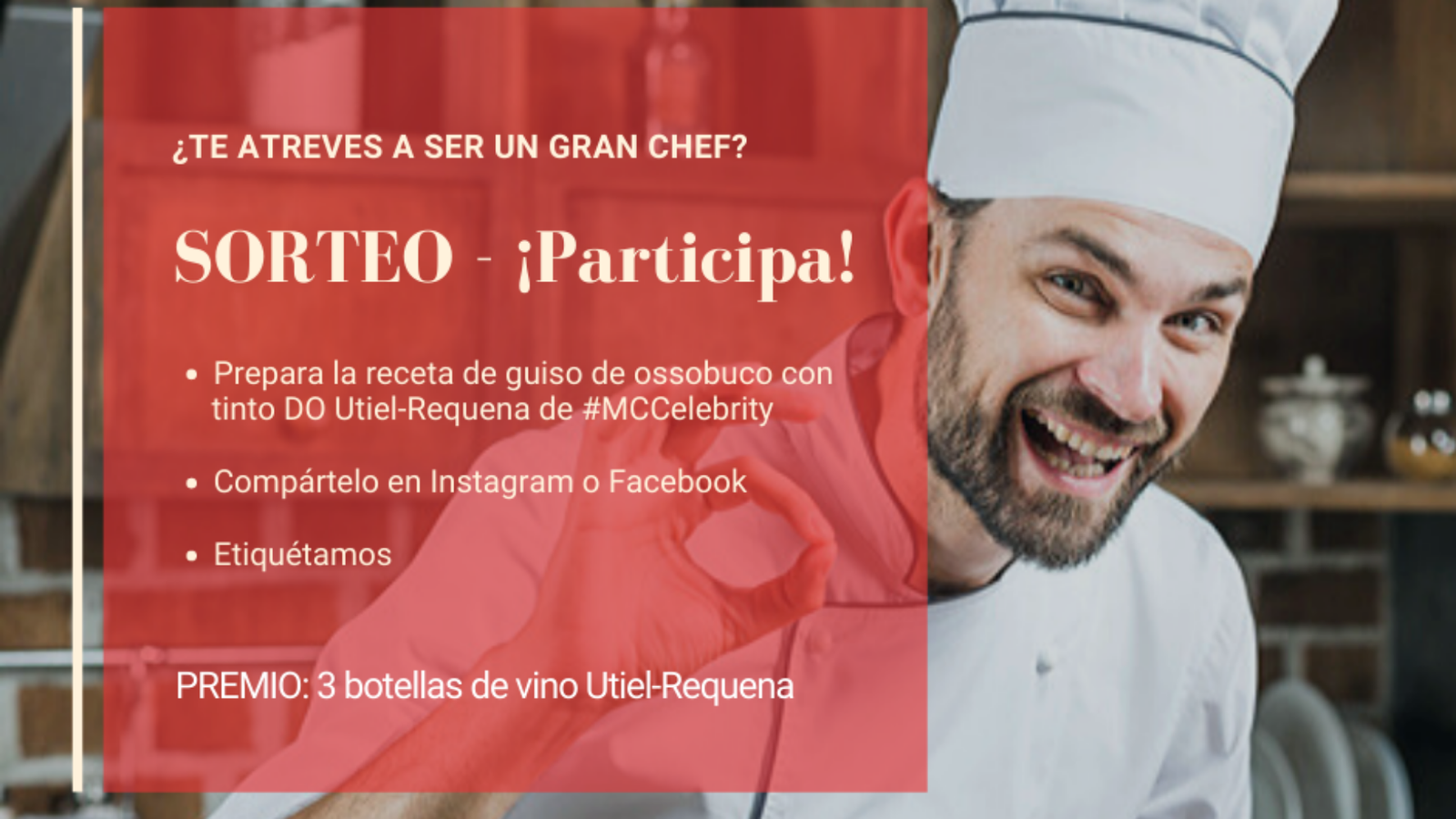 imagen sorteo receta MCCeleb 4